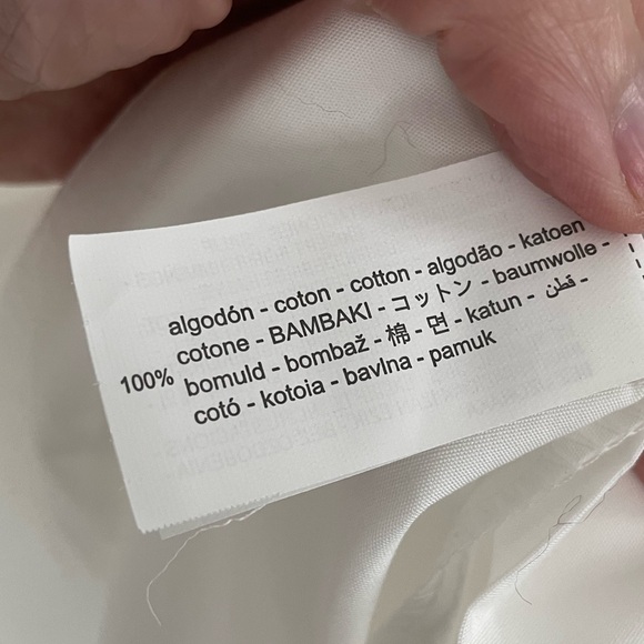 NWT Zara Combination Poplin Dress Size Large Quiet Luxury.      21 - Picture 9 of 9